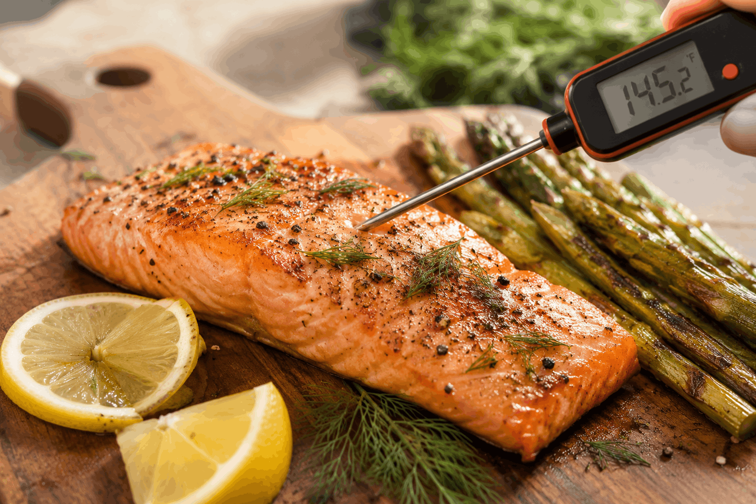Salmon Cook Temp