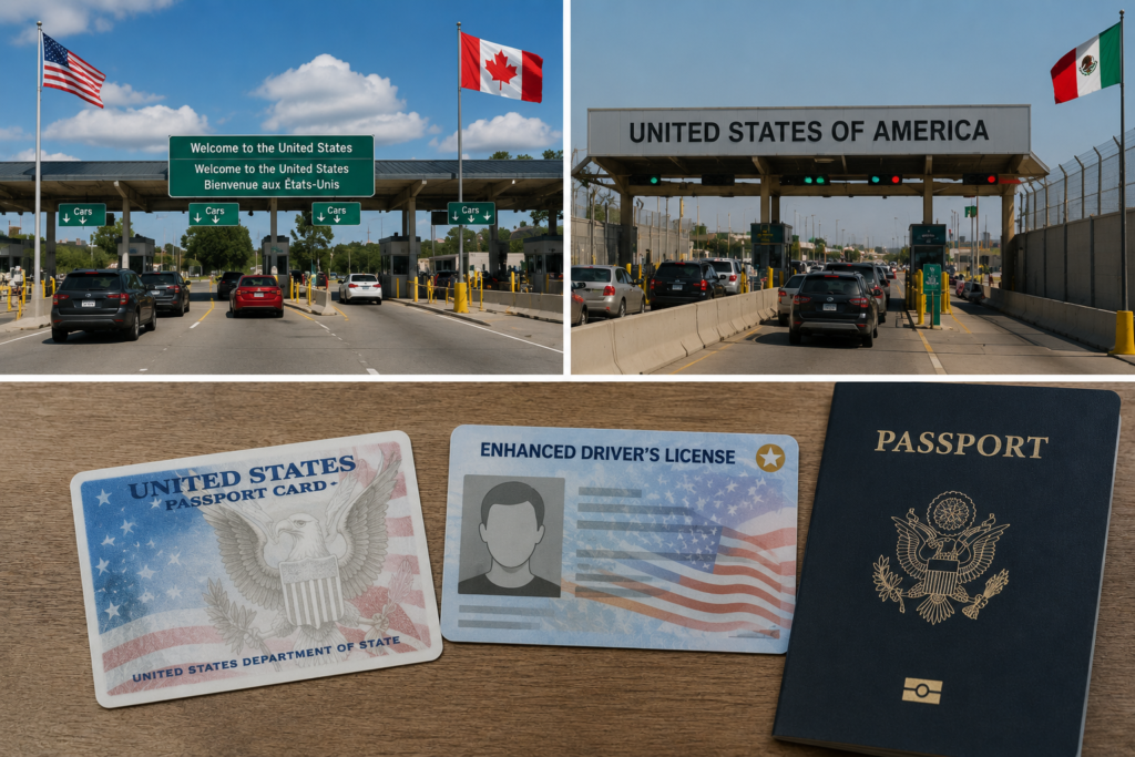 Traveling to Canada or Mexico Without a Passport Book